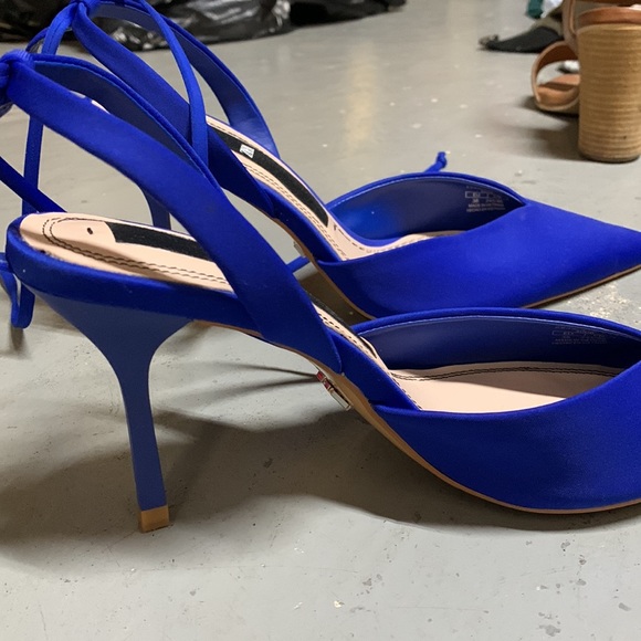 Blue Zara Heels - Picture 2 of 3